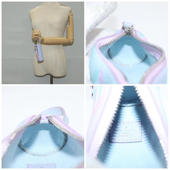 LOUIS VUITTON Monogram Empreinte Micro Papillon Pouch Lila - Picture 16 of 16